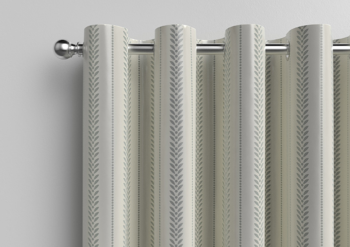 Laurel Stripe, Heritage - Made to Measure Curtains - Image 12